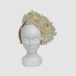 DIADEMA NOVIA HORTENSIAS