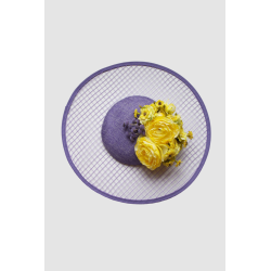 TOCADO RED MORADO FLORES...