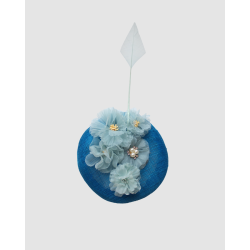 TOCADO FLORES PLUMA