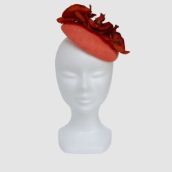 TOCADO NARANJA ORQUIDEA